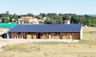 Témoignage d'une réalisation d'hangar agricole solaire chez Monsieur Taillandier dans le Puy-de-Dôme
