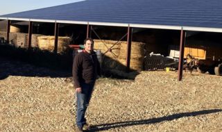 Témoignage d'une réalisation d'hangar agricole solaire chez Monsieur Blin dans l'Yonne